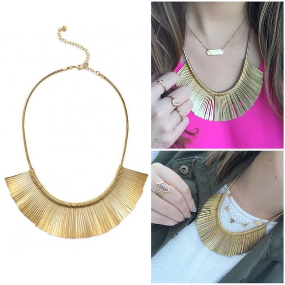 Stella & Dot Fringe Necklace - Picture 4 of 4